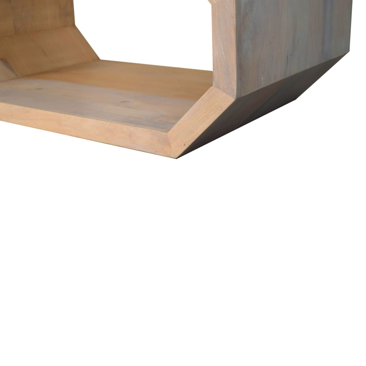 Hexagonal Coffee Table | Marble Solid Mango Wood