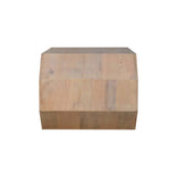 Hexagonal Coffee Table | Marble Solid Mango Wood