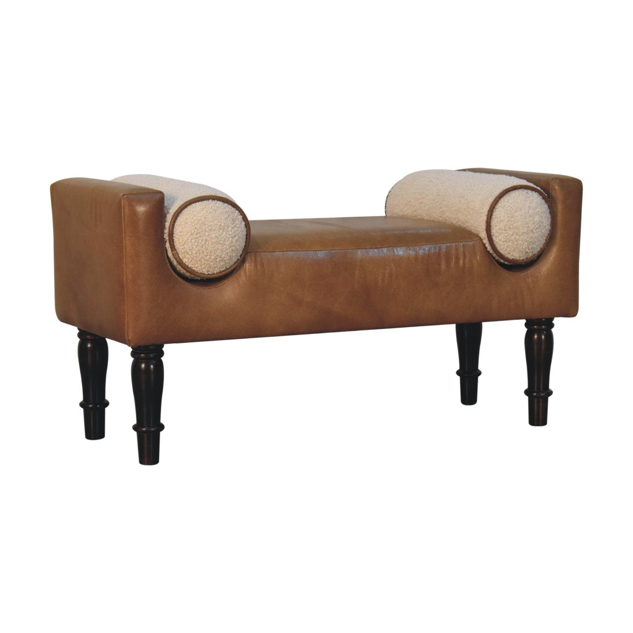 Chester Buffalo Bench | Boucle