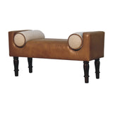 Chester Buffalo Bench | Boucle