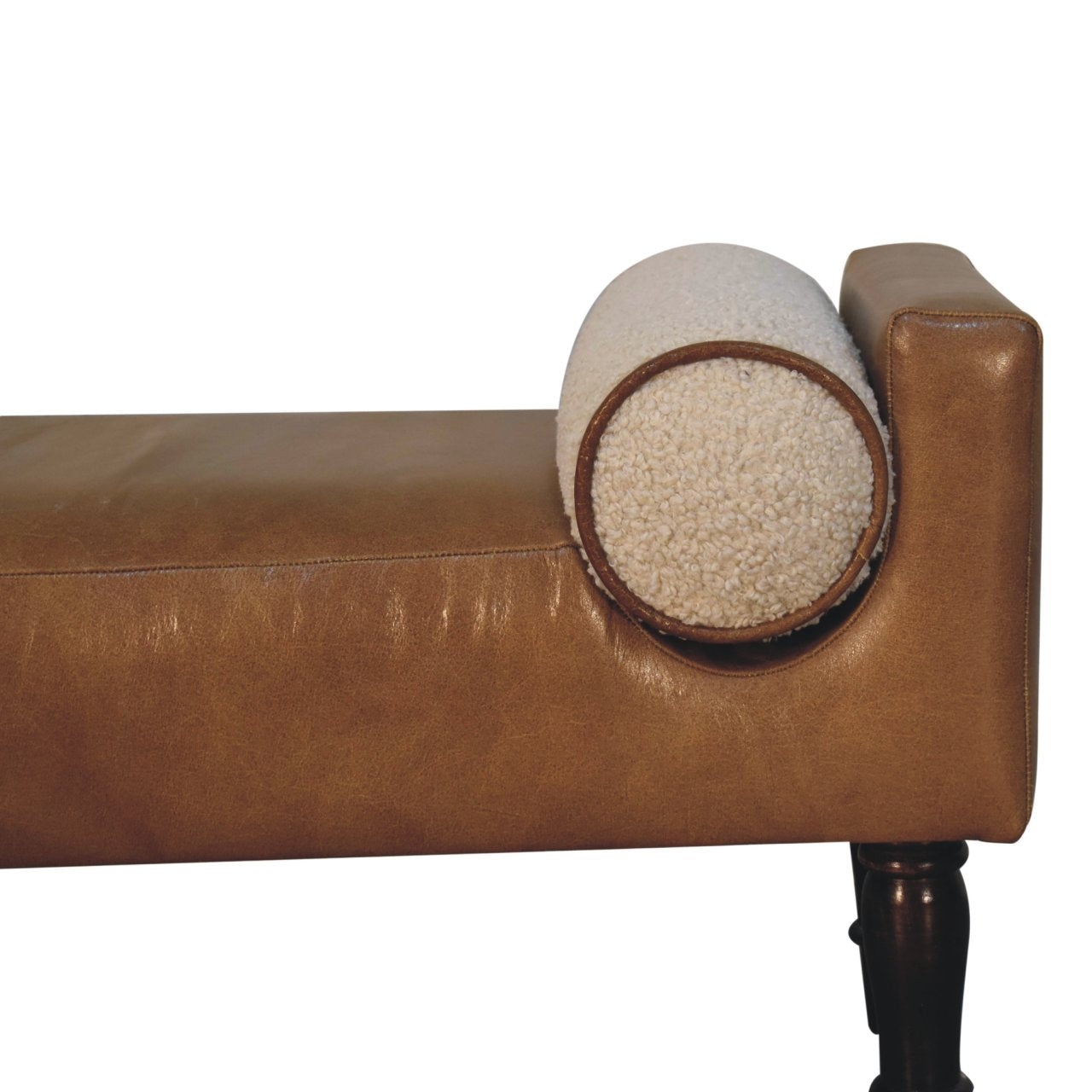Chester Buffalo Bench | Boucle