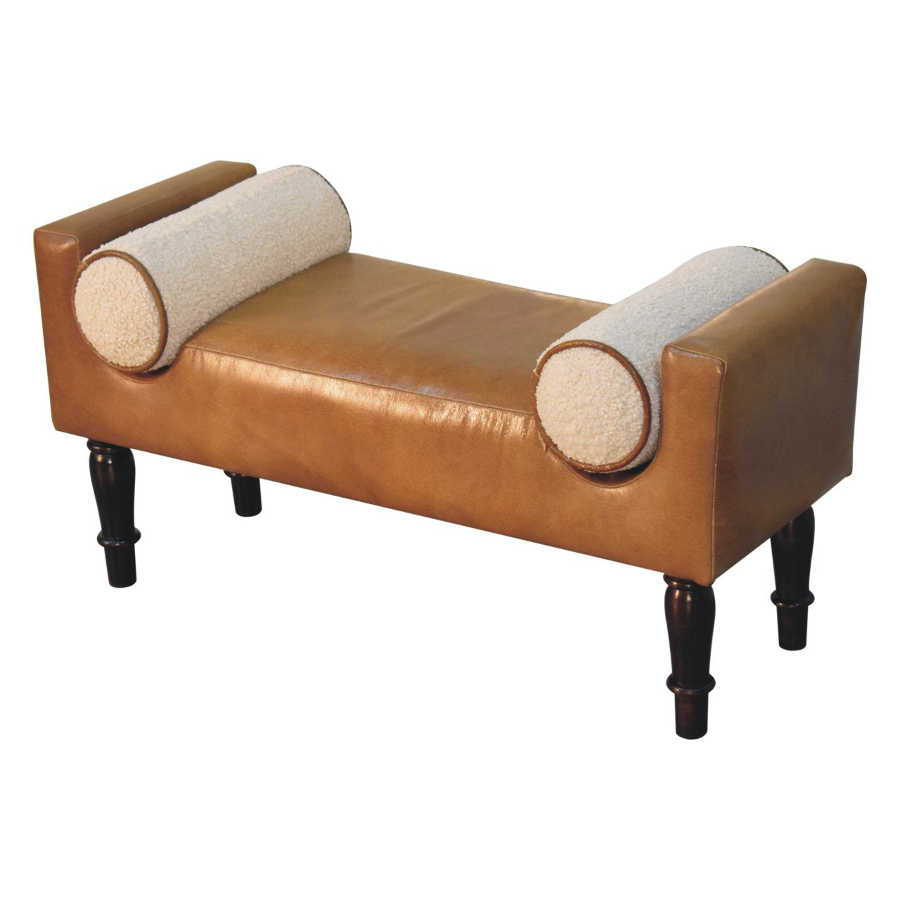 Chester Buffalo Bench | Boucle