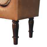 Chester Buffalo Bench | Boucle