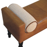Chester Buffalo Bench | Boucle