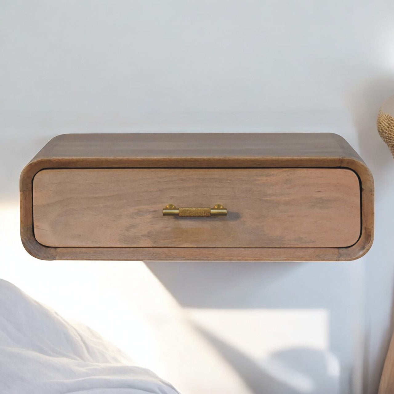 Sonoma T-bar Wall Mounted Bedside Table | Wall-Mounted
