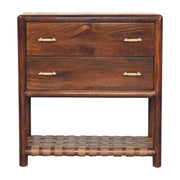 Regency Woven 2-Drawer Nightstand Default Title
