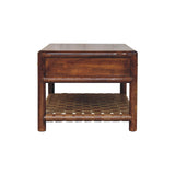 Regency Woven Coffee Table with 4 drawers