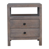 Acid Wash 2 Drawer Open Bedside Default Title