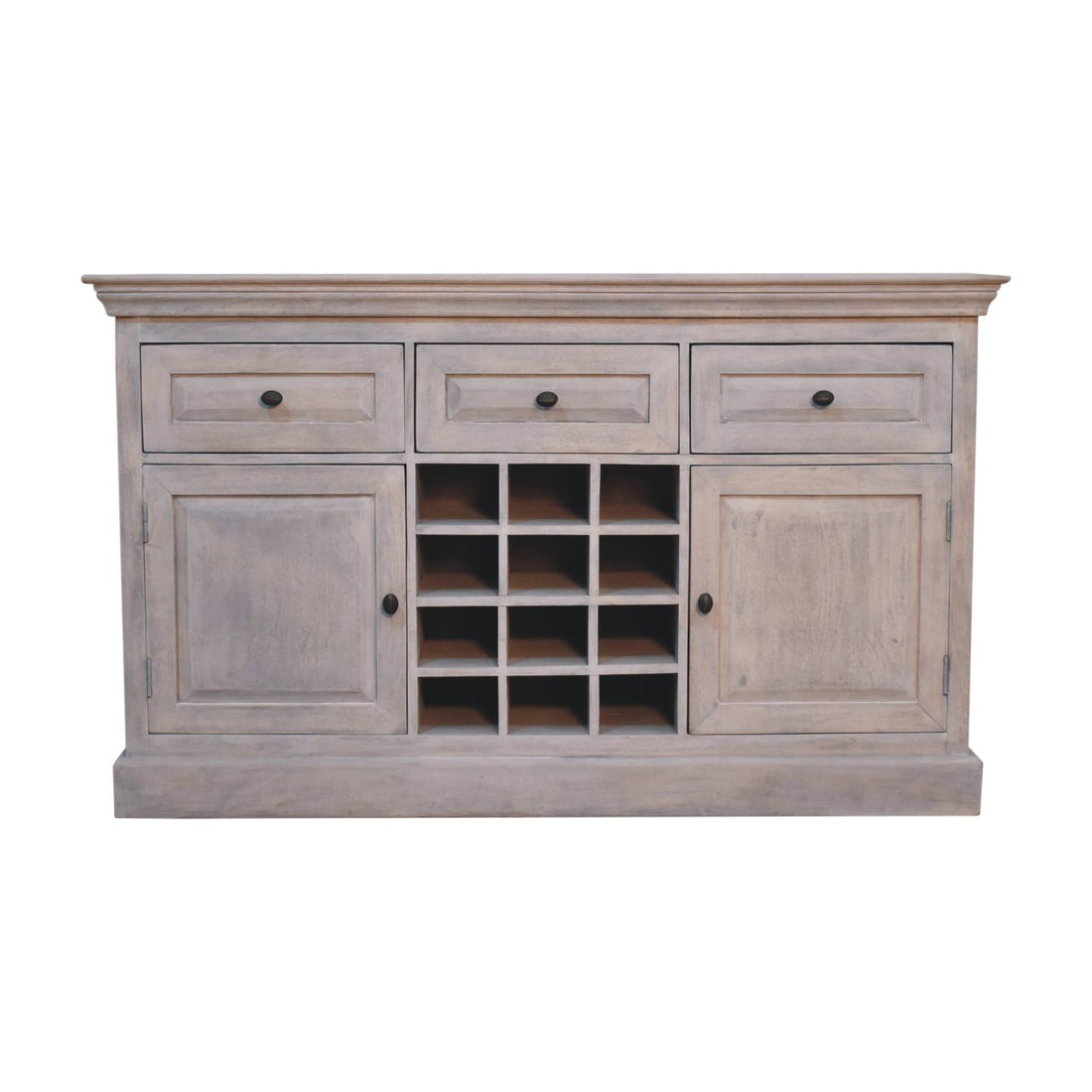 Acid Wash Wine Storage Unit Chest of Drawers | Hidden Storage Default Title