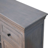 Acid Wash Wine Storage Unit Chest of Drawers | Hidden Storage