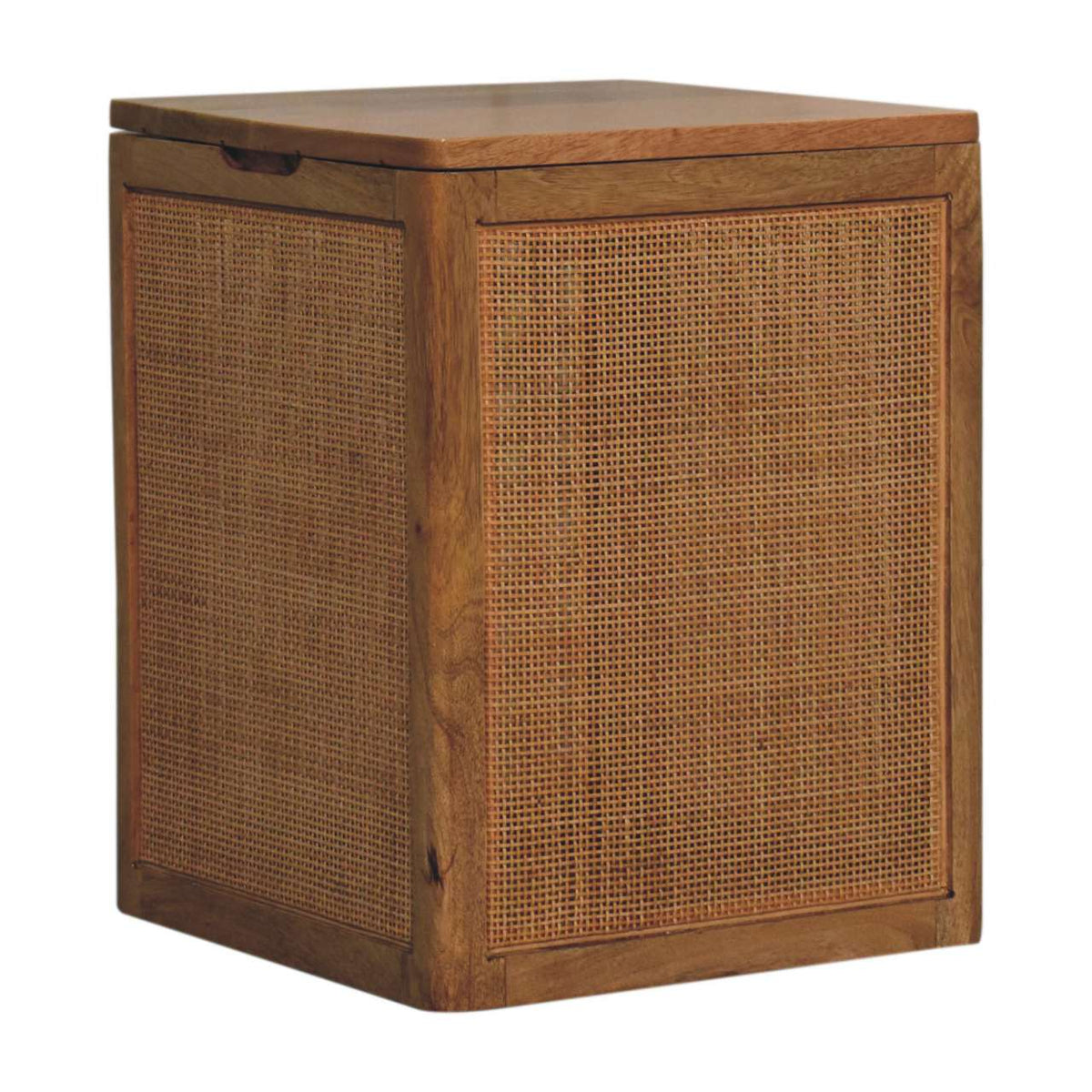 Larissa Storage Box Storage Bench | Rattan Linen Hidden Storage