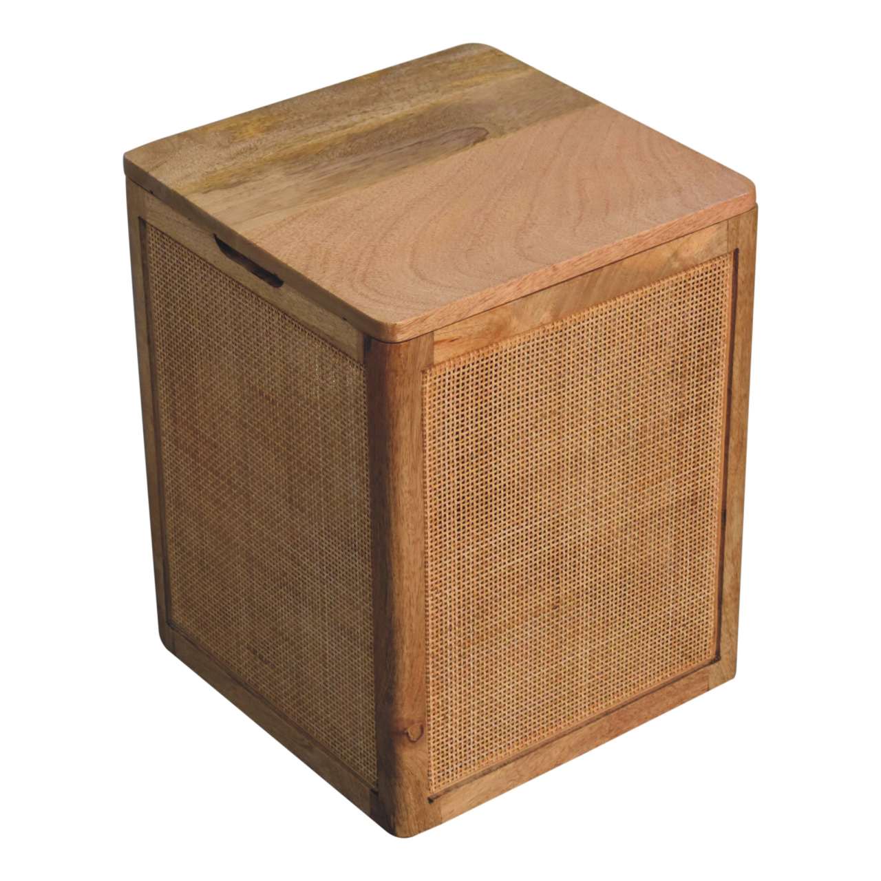 Larissa Storage Box Storage Bench | Rattan Linen Hidden Storage