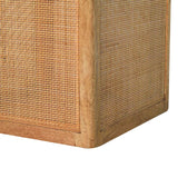 Larissa Storage Box Storage Bench | Rattan Linen Hidden Storage