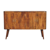 Linden Sideboard Chest of Drawers | Chestnut Solid Mango Wood Default Title