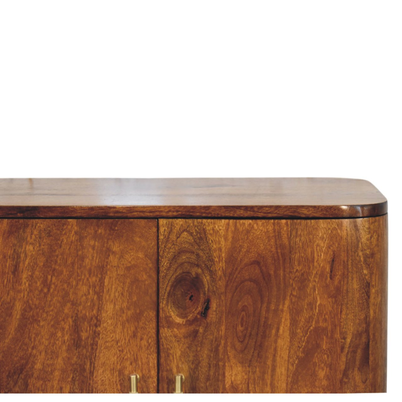 Linden Sideboard Chest of Drawers | Chestnut Solid Mango Wood