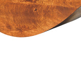 Crescent Floating Wall Shelf Chest of Drawers | Chestnut Solid Mango Wood