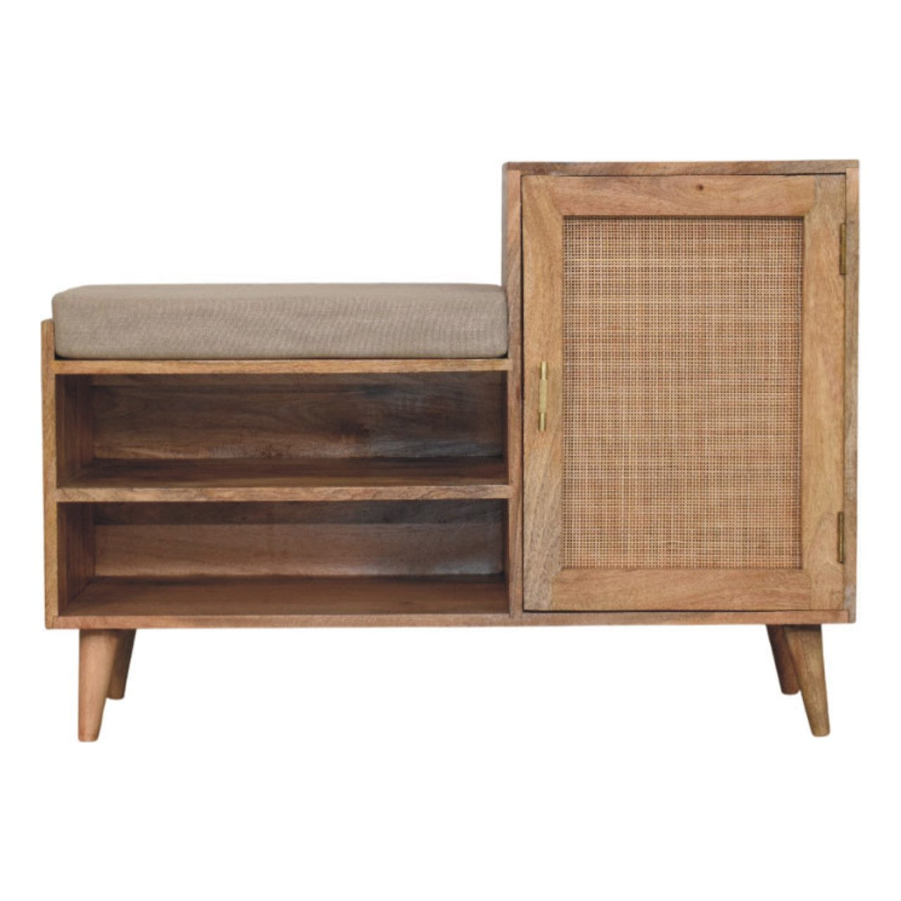 Larissa 2 slot Oak-ish Bench Unit Default Title