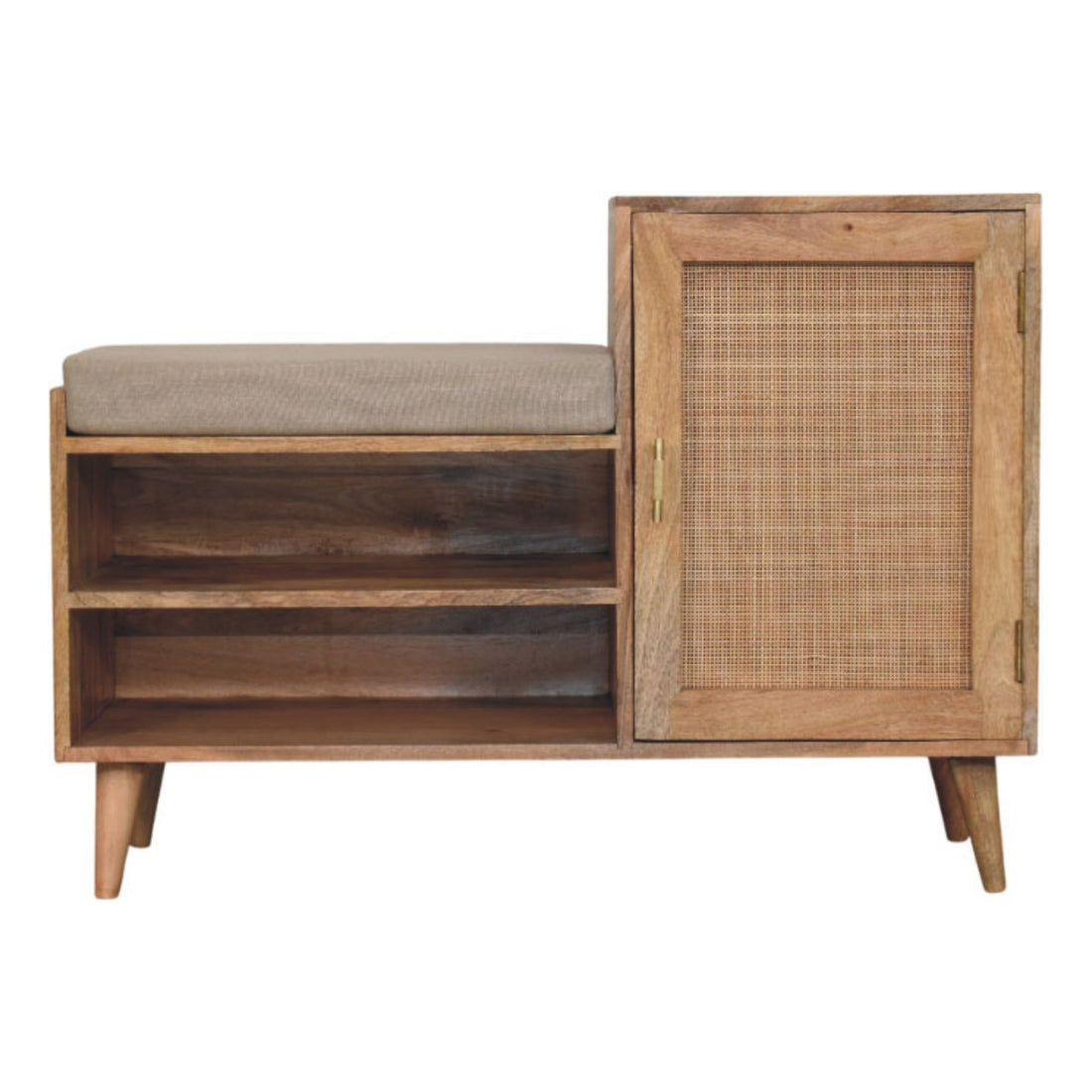 Larissa 2 slot Oak-ish Bench Unit Default Title