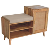Larissa 2 slot Oak-ish Bench Unit