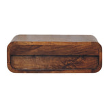 Avora Wall-Mounted Chestnut 1 Drawer Nightstand