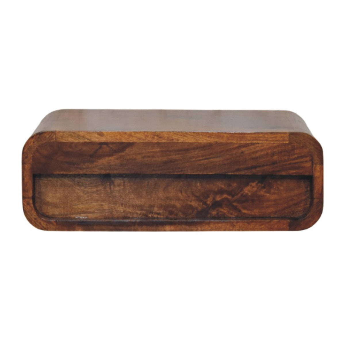 Avora Wall-Mounted Chestnut 1 Drawer Nightstand
