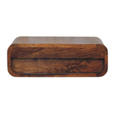 Avora Wall-Mounted Chestnut 1 Drawer Nightstand