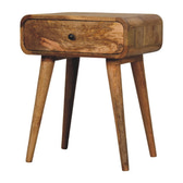 Avora Oak-ish Nightstand with 1 drawer Default Title