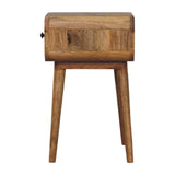 Avora Mini Oak-ish Nightstand with 1 drawer