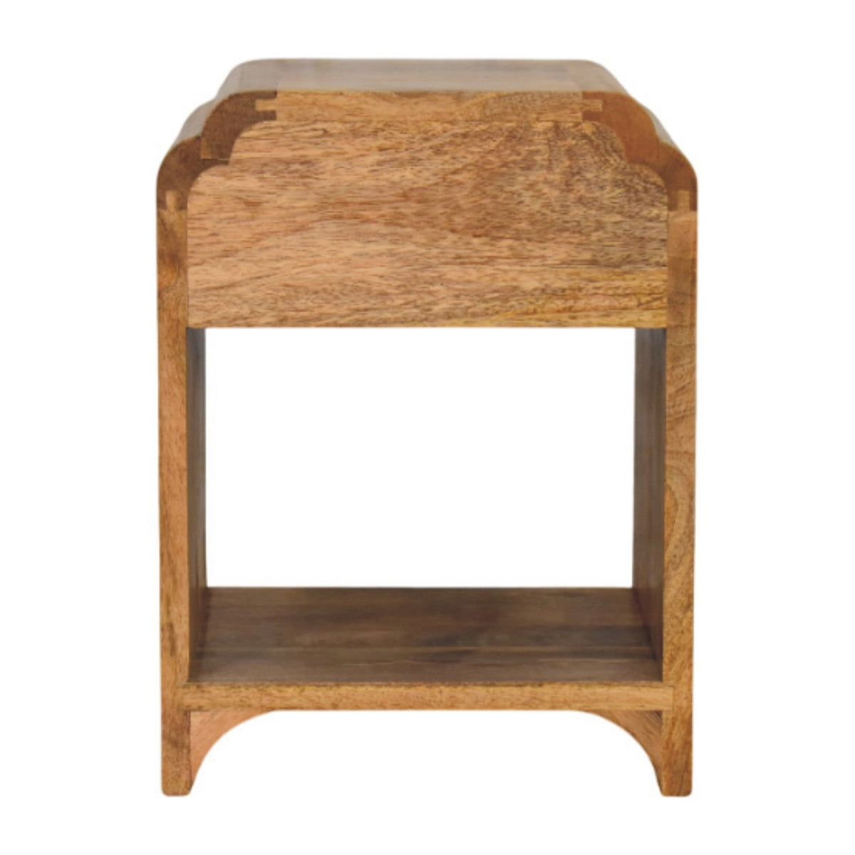 Avora Mini Chestnut Nightstand with 1 drawer