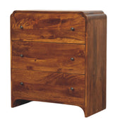 Newton Chestnut 3 Drawer Chest Default Title