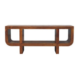 Orion Curved Chestnut Media Unit Default Title
