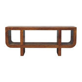 Orion Curved Chestnut Media Unit Default Title