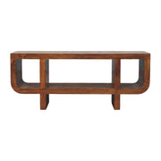 Orion Curved Chestnut Media Unit Default Title