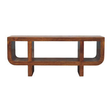 Orion Curved Chestnut Media Unit Default Title