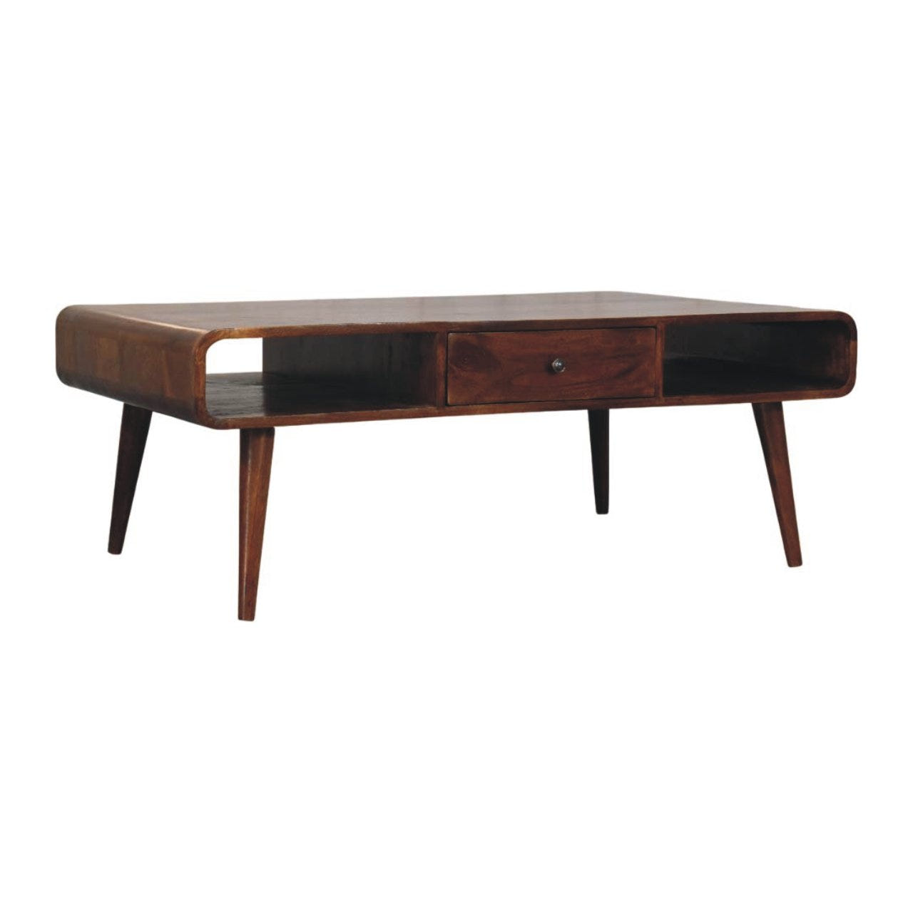 Avora 2-Drawer Chestnut Coffee Table Default Title