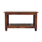 Belmont X-Frame Chestnut Coffee Table Default Title