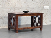 Belmont X-Frame Chestnut Coffee Table