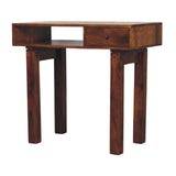 Tula 1-Drawer Chestnut Writing Desk Default Title