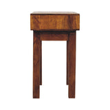Tula 1-Drawer Chestnut Writing Desk