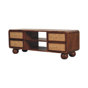 Larissa 4 Drawer Chestnut Media Unit Default Title