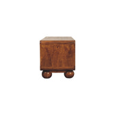 Larissa 4 Drawer Chestnut Media Unit