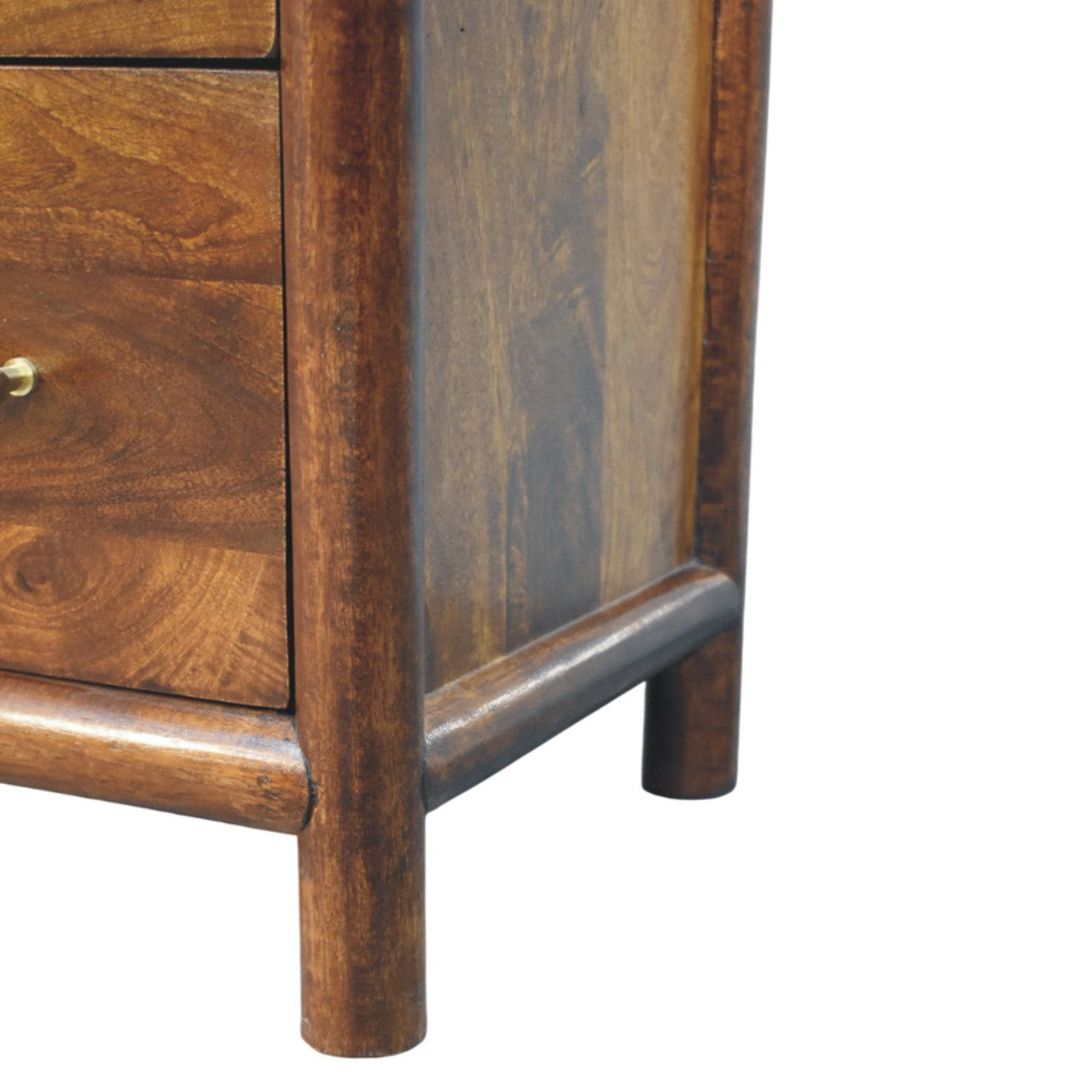 Regency 3-Drawer Chest of Drawers | Chestnut Solid Mango Wood