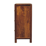 Regency 3-Drawer Chest of Drawers | Chestnut Solid Mango Wood