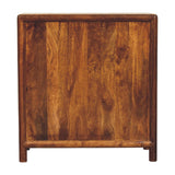 Regency 3-Drawer Chest of Drawers | Chestnut Solid Mango Wood