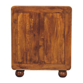 Larissa 2 Door Chestnut Cabinet