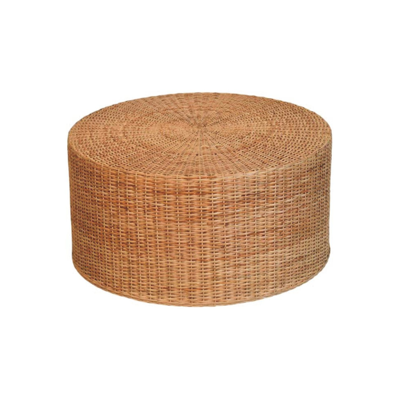 Regency Round Woven Coffee Table Default Title