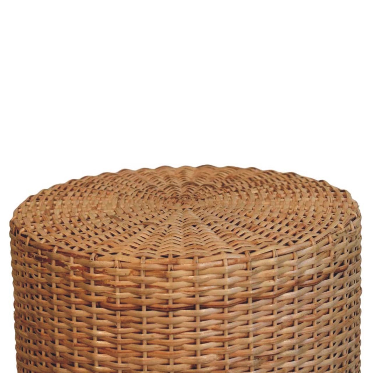 Regency Round Woven Footstool