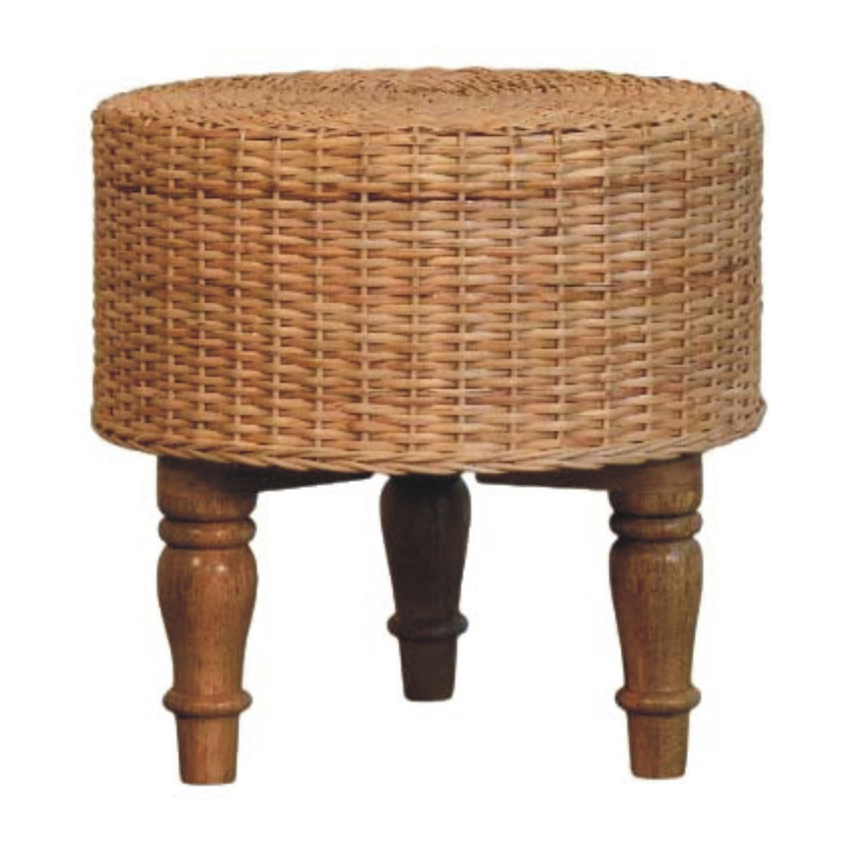 Regency Round Woven Stool