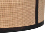 Monaco Round Rattan Centerpiece Storage Bench