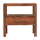 Saffron Rattan Nightstand Default Title